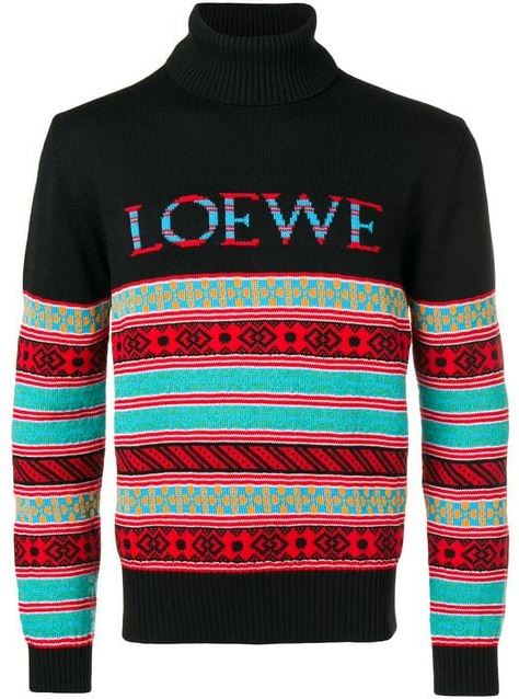 pull "Loewe" à col noire de Hamza ⋆ Street Wear